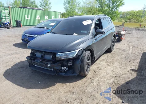 2024 Volkswagen Tiguan 2.0T Se R-Line Black from USA, damaged, VIN 3VV8B7AX0RM233518